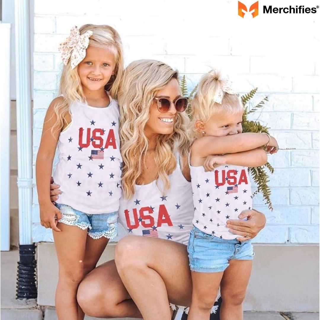 Stars, Stripes & Family Vibes Patriotic Shirts for the 4th