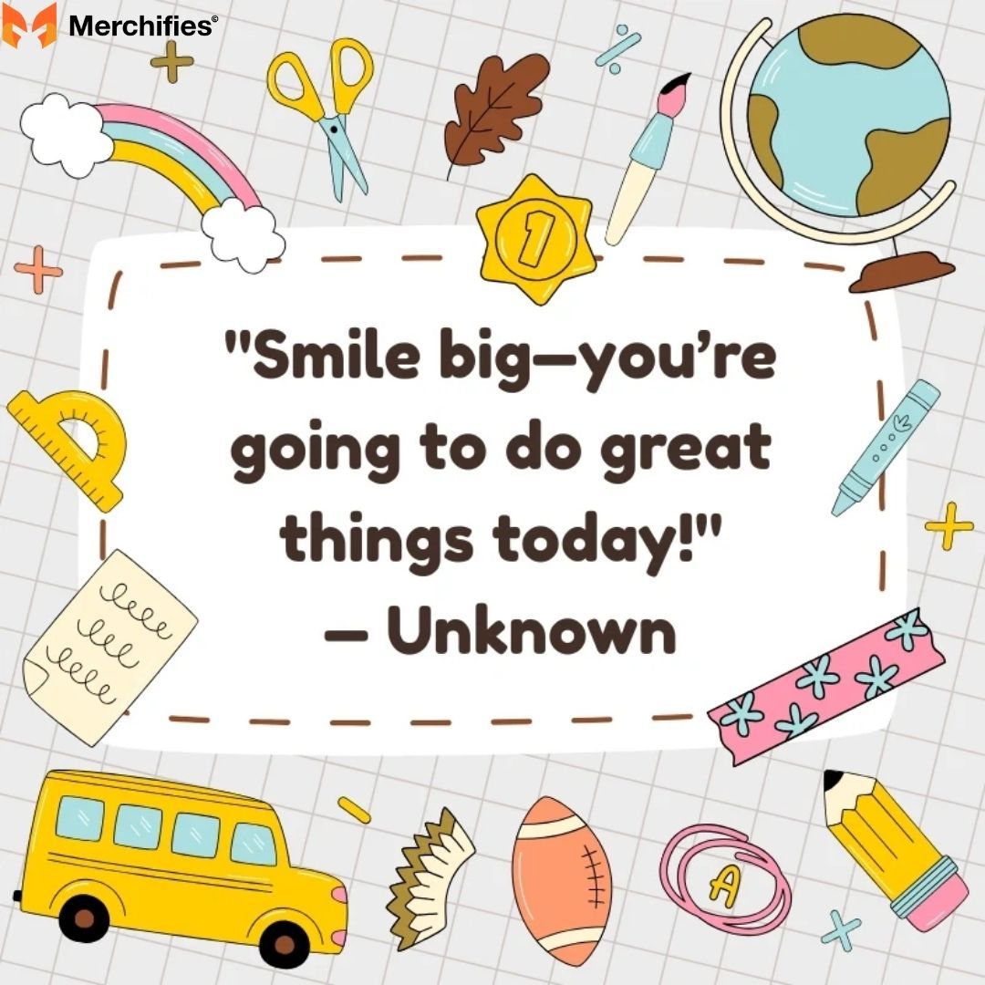 Start the semester right with uplifting back to school messages.