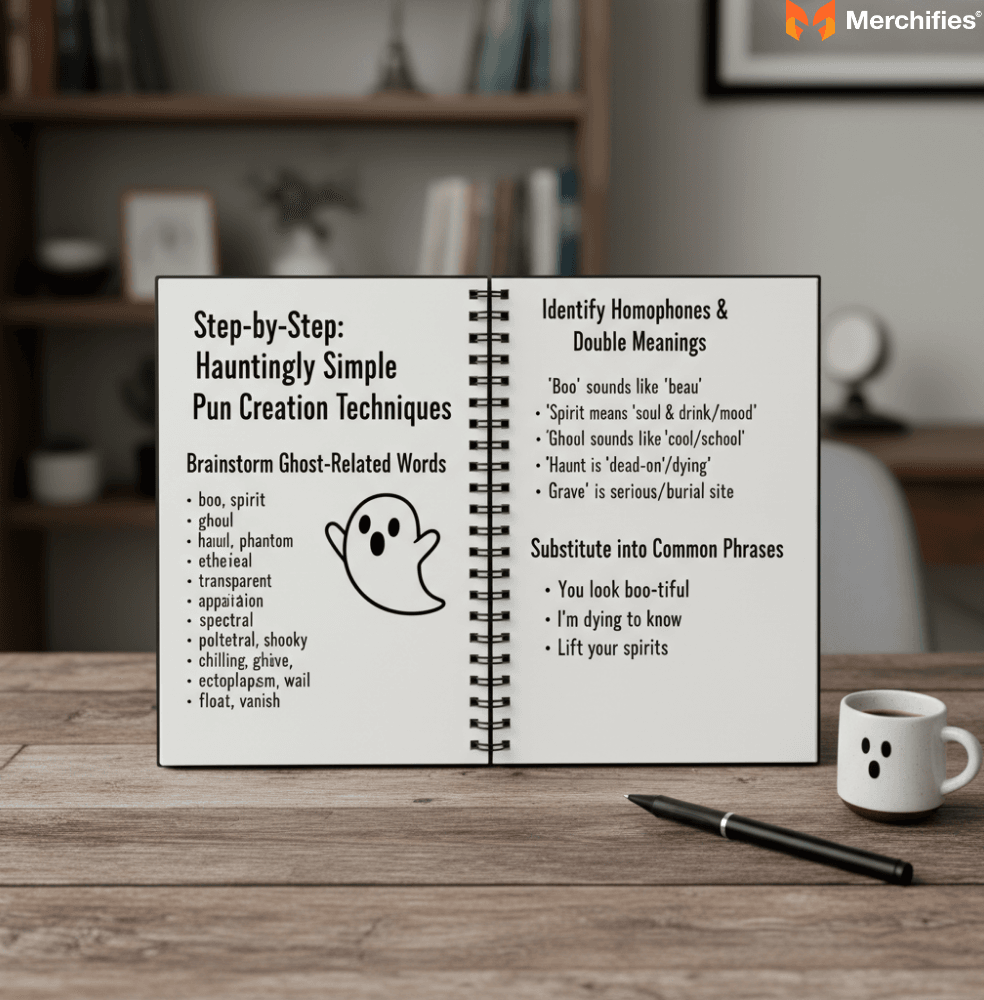 Step-by-Step Hauntingly Simple Pun Creation Techniques