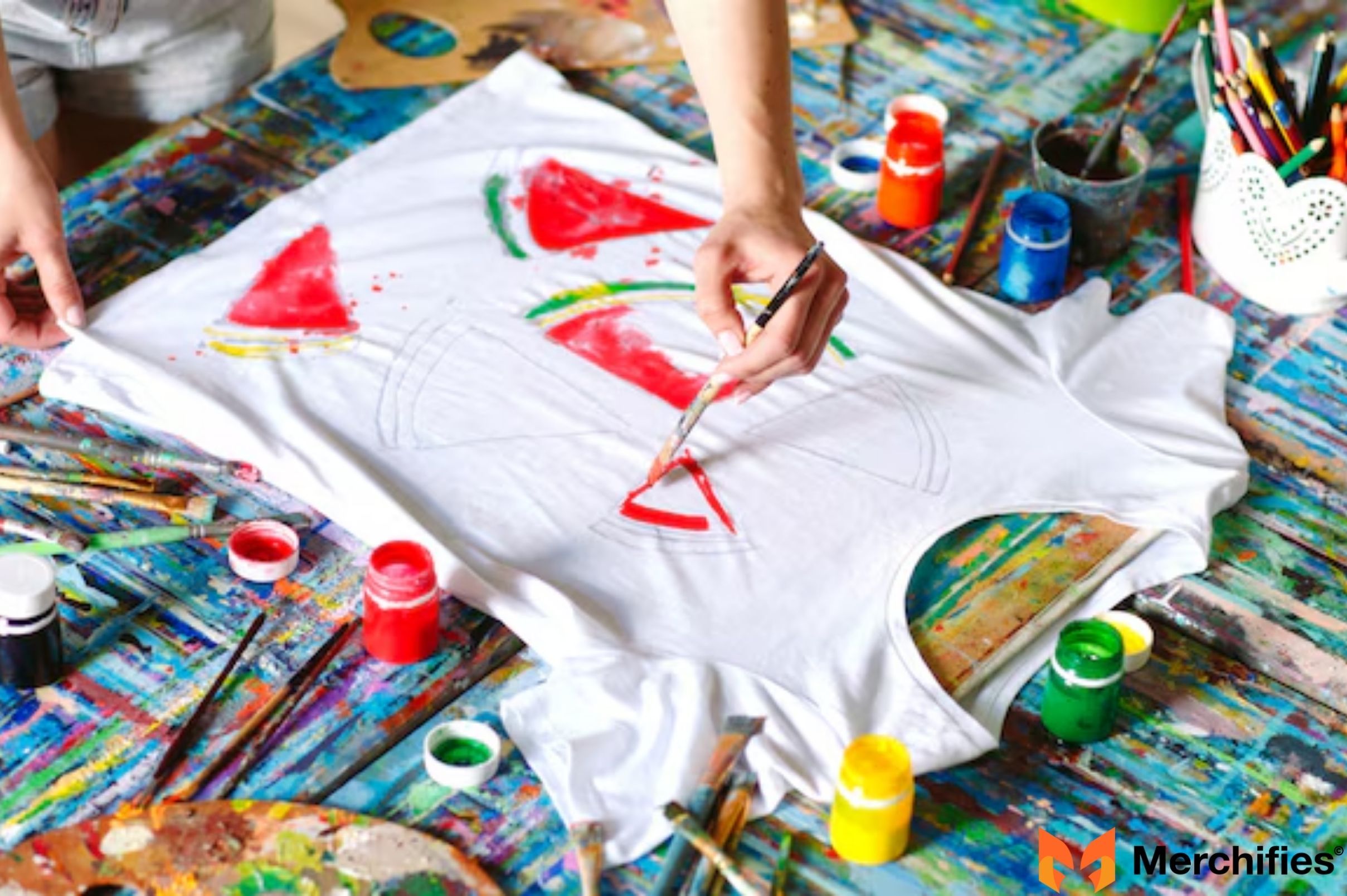 Step-by-Step Instructions Fabric Paint and Stencils