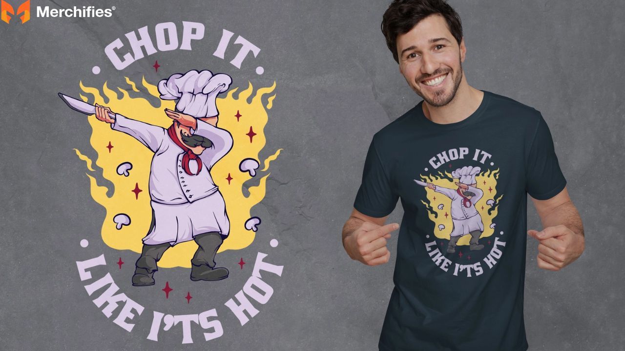 Street-style chef shirts inspired by kitchen culture.