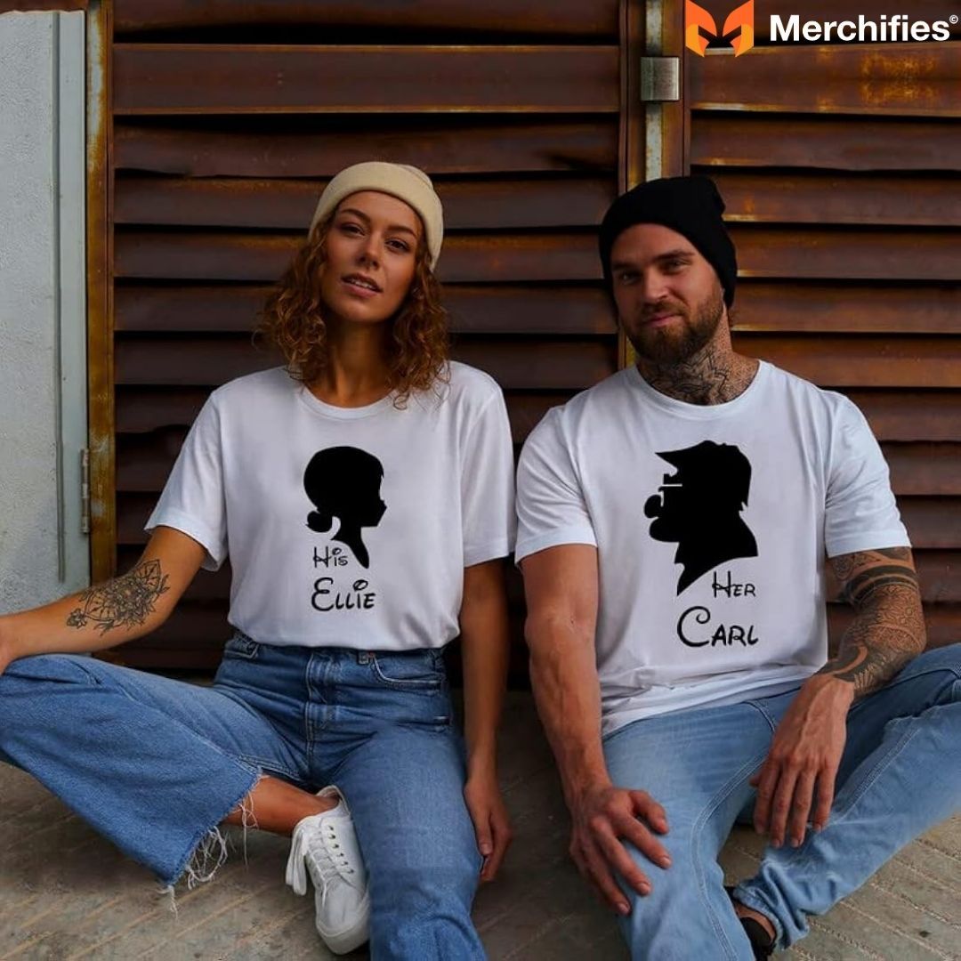 Surprise your partner with a Valentine shirt that says “I love you” in style.