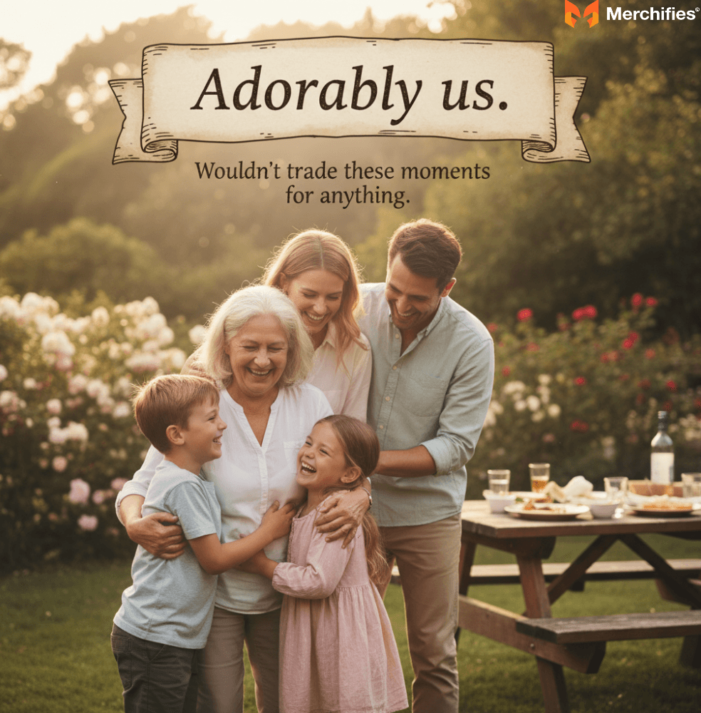 Sweet & Adorable Family Photo Captions