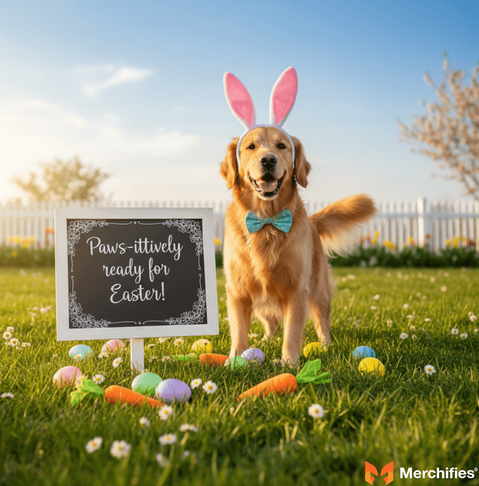 Sweet & Simple Easter Dog Puns