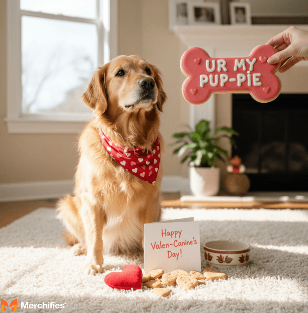 Sweet Valentine's Day Dog Puns for Your Furry Love