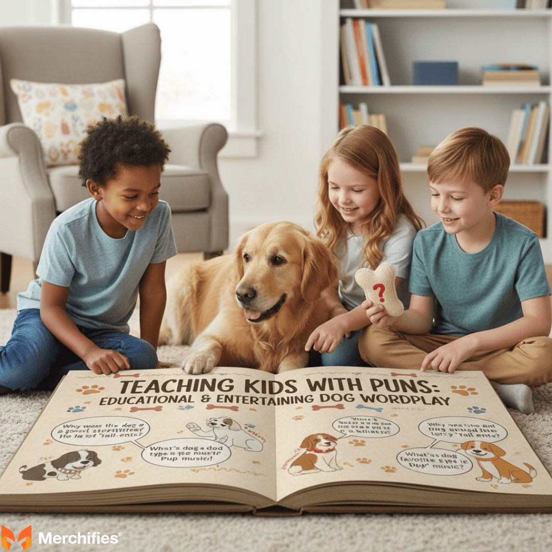 Teaching Kids with Puns Educational & Entertaining Dog Wordplay