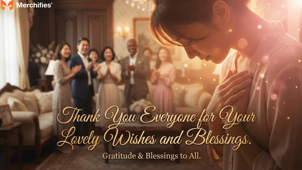 Thank You Everyone for Your Lovely Wishes and Blessings