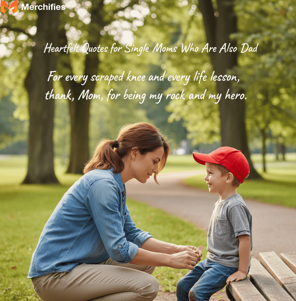 Thanking Mom for Being Both a Mother and a Father
