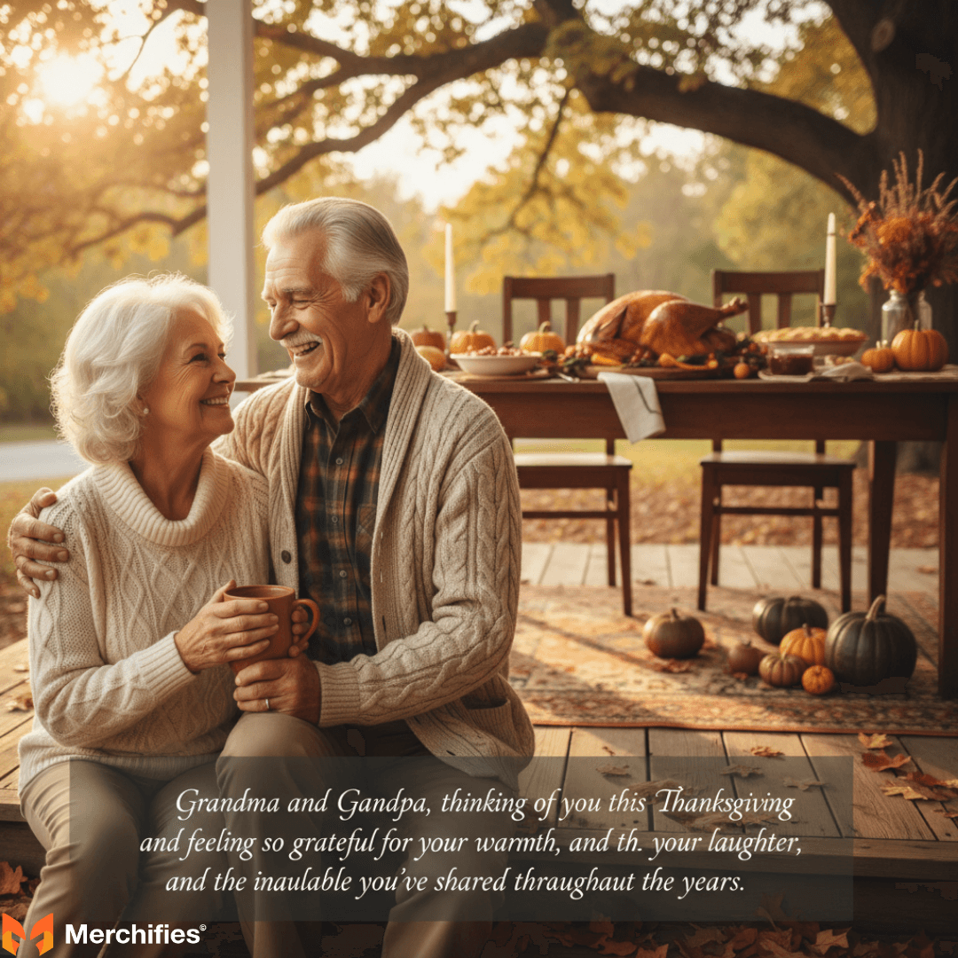 Thanksgiving Messages For Grandparents & Elders Honoring Wisdom and Love