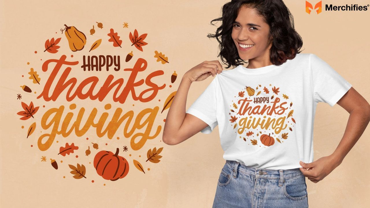 Thanksgiving Shirt Design Tips for Your Print-on-Demand Store