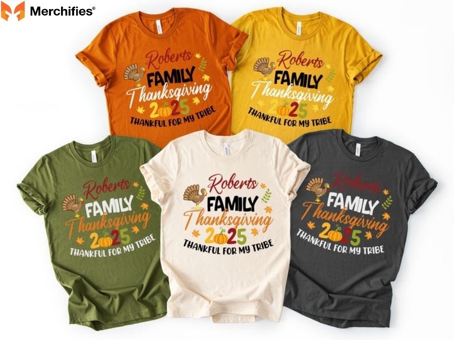 Thanksgiving Shirts for Family Photos — Celebrate Love & Gratitude