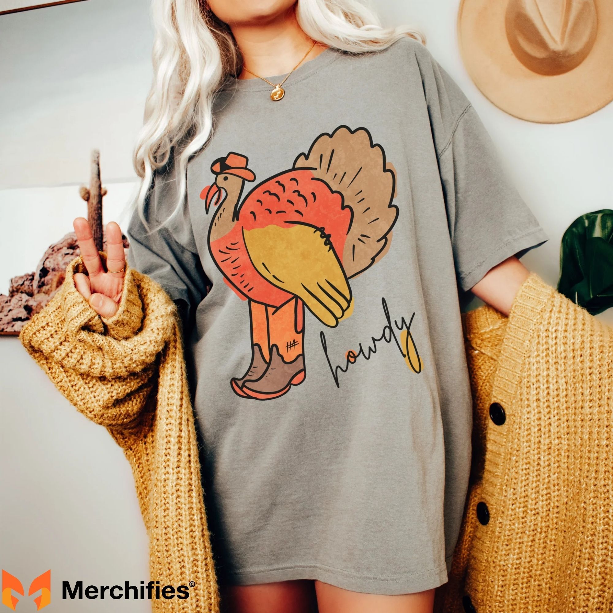 Thanksgiving T-shirts inspired by community artists.