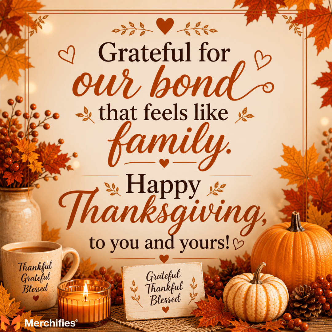 Thanksgiving Wishes For Friends Who Feel Like Family