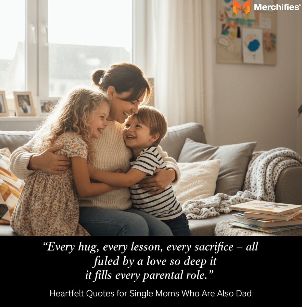 The Boundless Love for Her Children