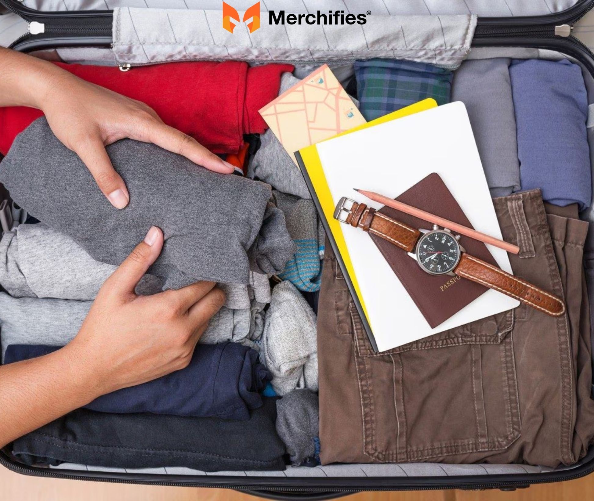 The Classic Military Flat Fold (Best for Dress Shirts, Polos & T-shirts)