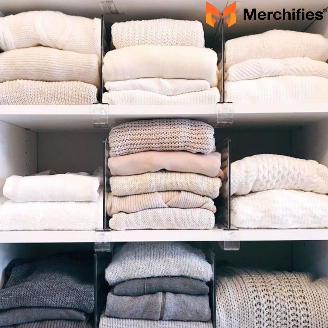 The Compact Retail-Style Fold (For Dress Shirts & Sweaters on Shelves)