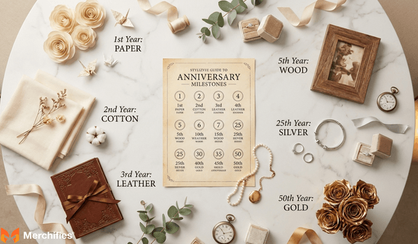 The Ultimate Guide to Anniversary Gifts By Year Traditional & Modern Ideas for Every Milestone