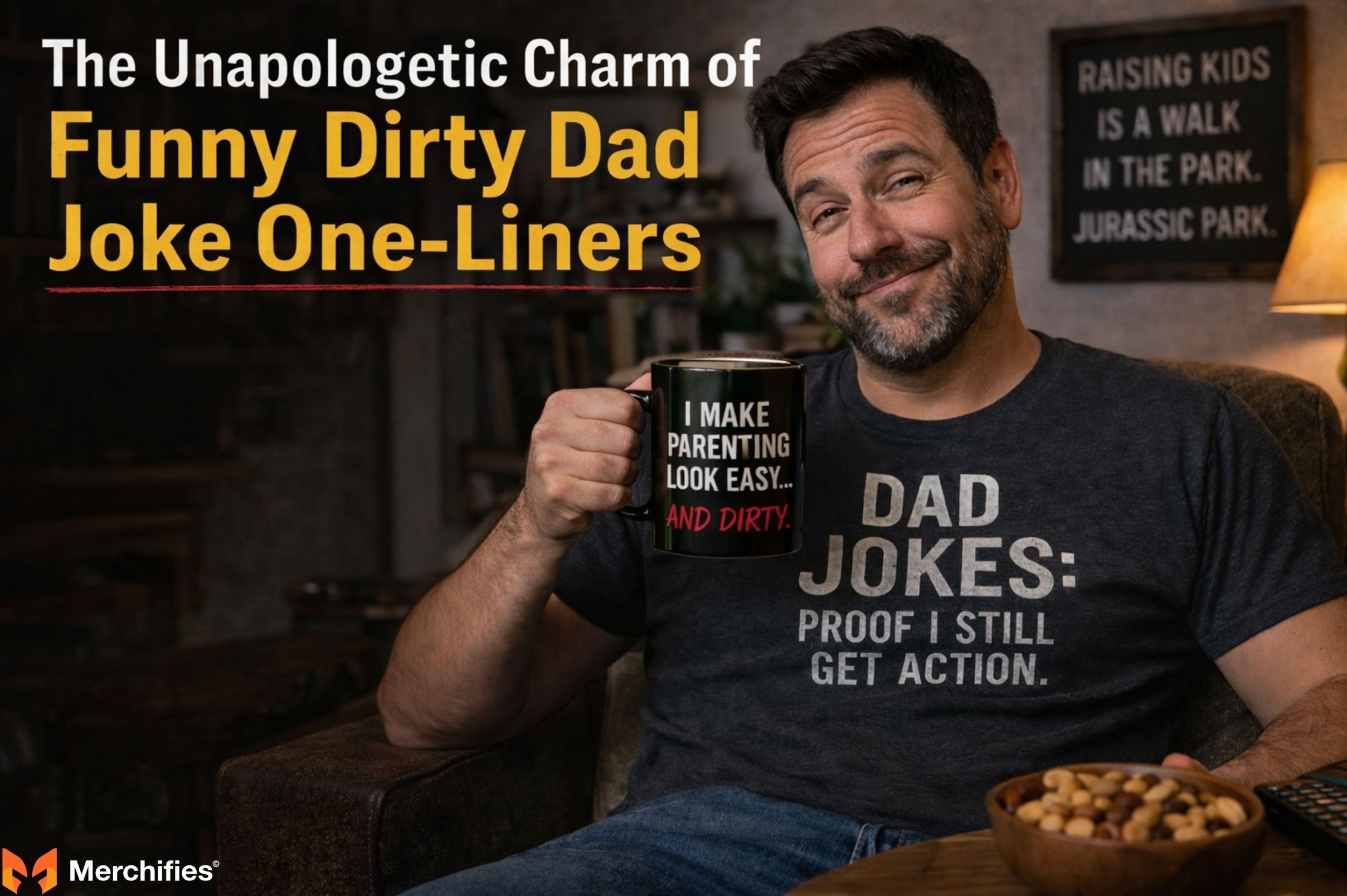 The Unapologetic Charm of Funny Dirty Dad Joke One-Liners