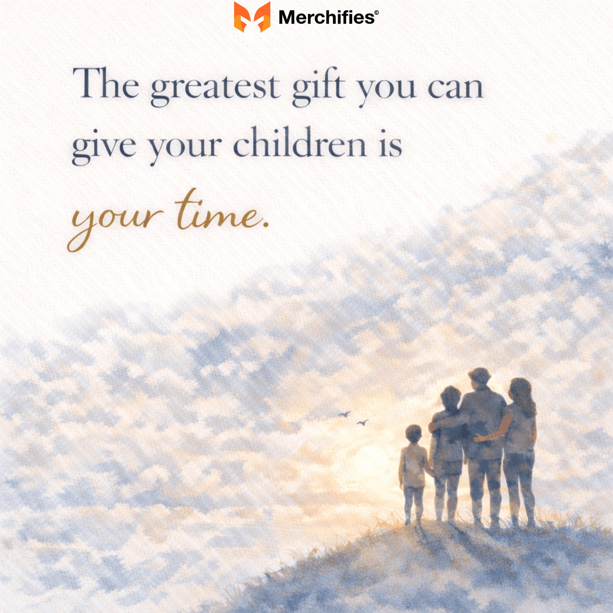 The greatest gift you can give your children is your time.