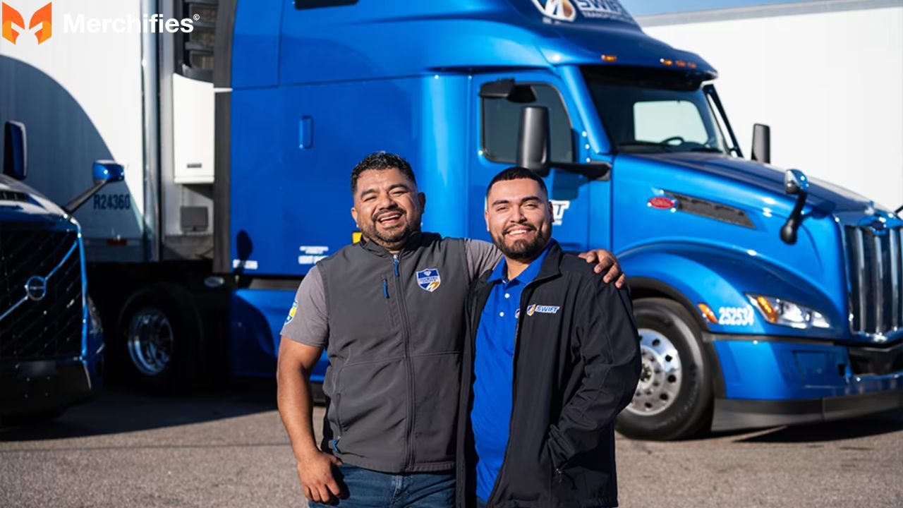 The trucking community wears its pride for the world to see.