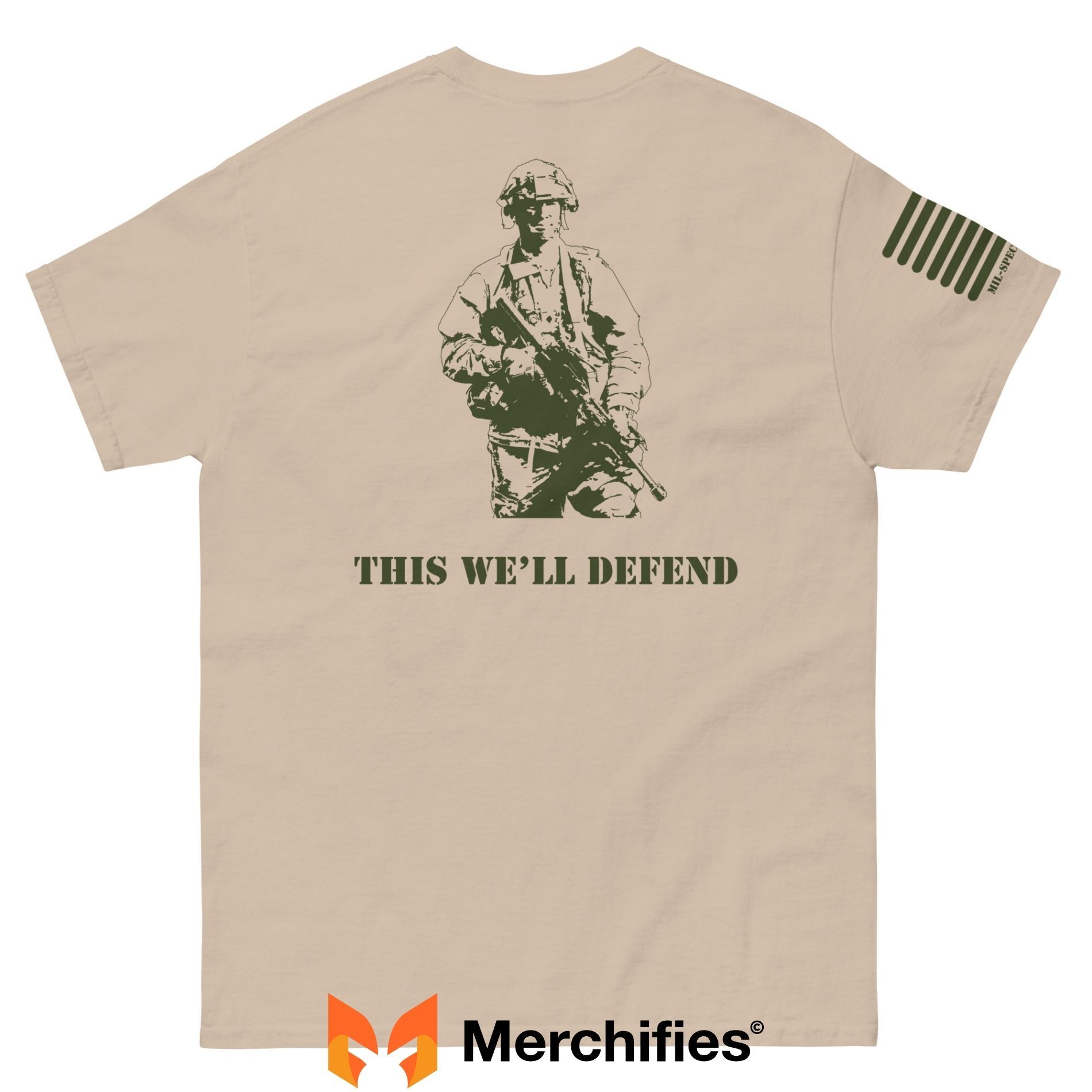 "This We'll Defend" Veteran T-shirt Design