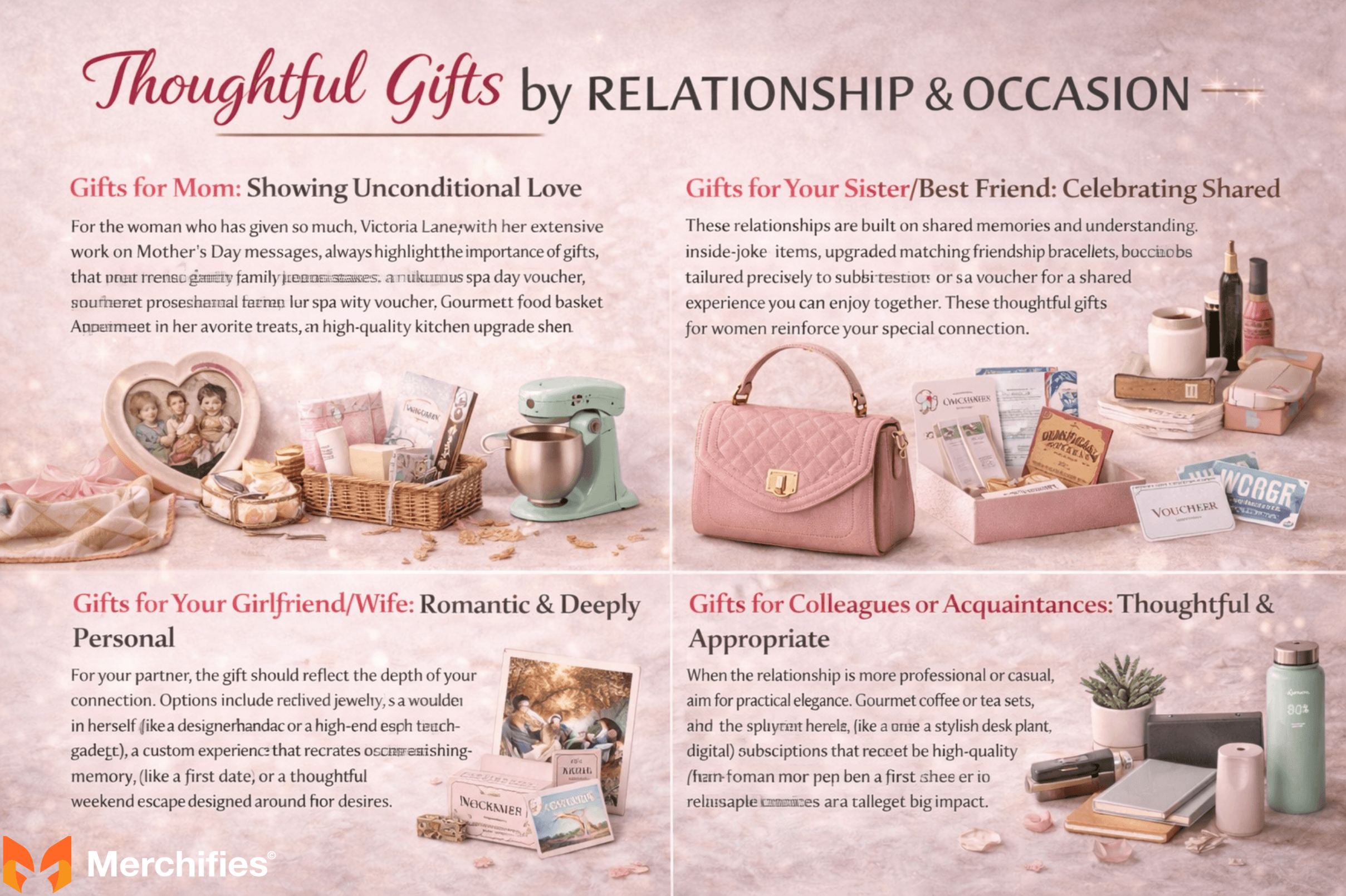 Thoughtful Gifts by Relationship & Occasion For Woman