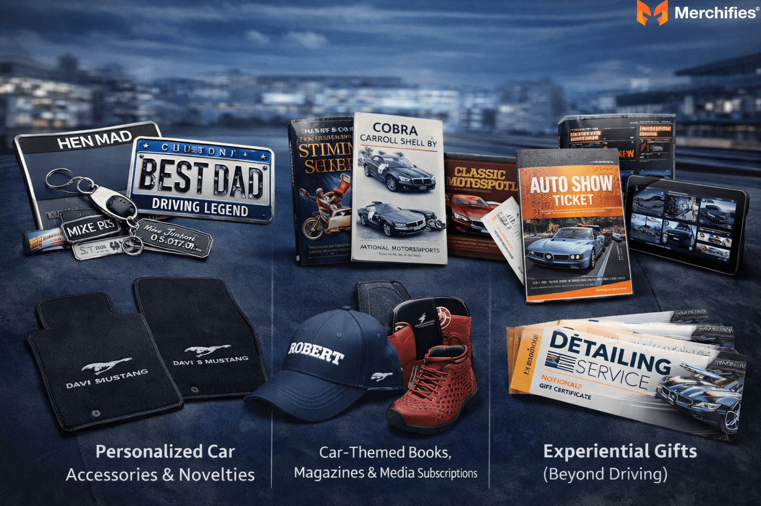 Thoughtful & Unique Ideas  For Dad Loving Car