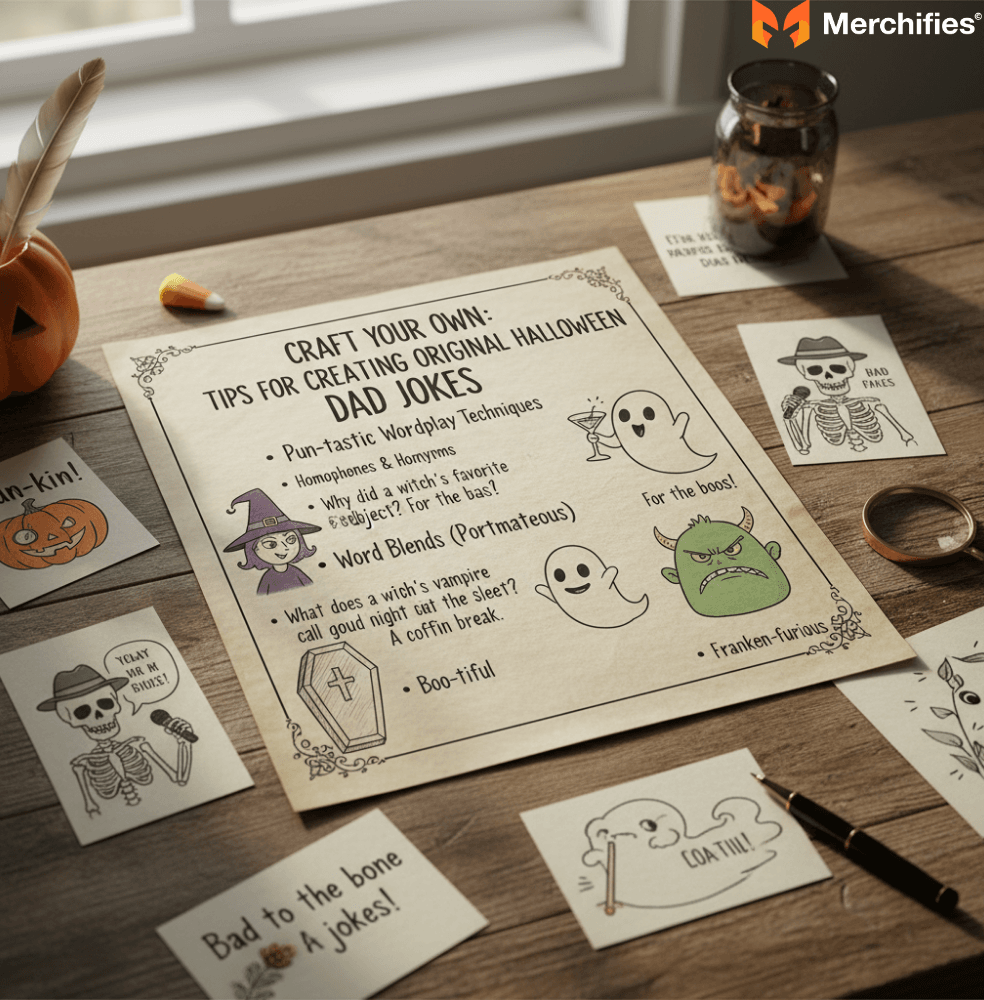 Tips for Creating Original Halloween Dad Jokes