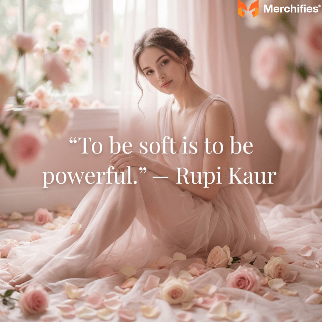 To be soft is to be powerful. – Rupi Kaur