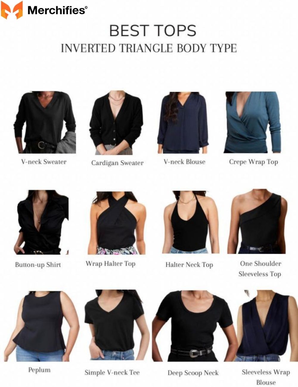 Tops Flatter Your Upper Half & Create Balance