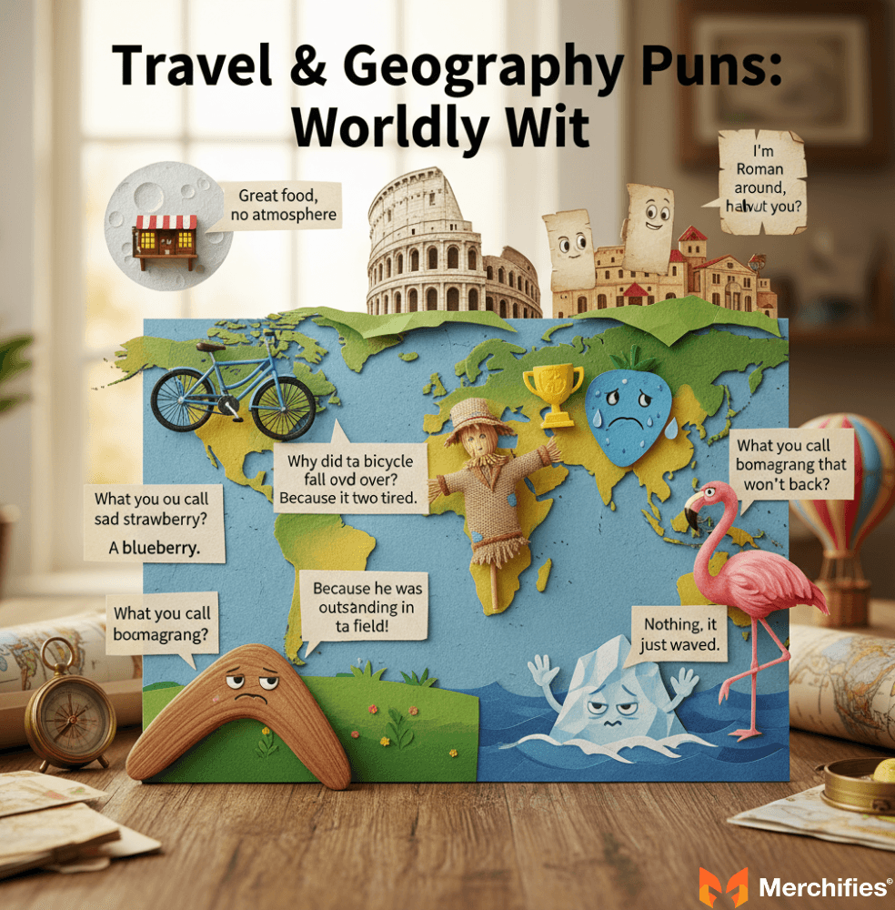 Travel & Geography Puns Worldly Wit