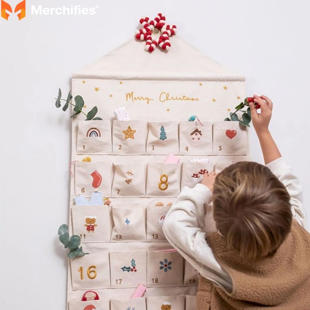 Turn each December day into wonder with Christmas countdown ornaments.