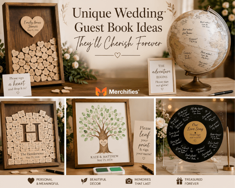 Unique Wedding Guest Book Ideas They'll Cherish Forever