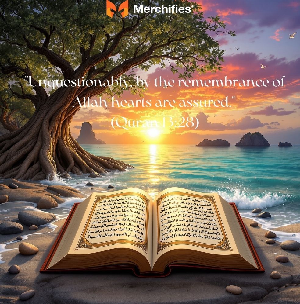 Unquestionably, by the remembrance of Allah hearts are assured. (Quran 1328)