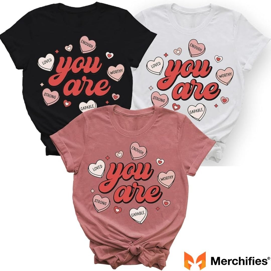 Valentine fonts and color combos to elevate your shirt designs.