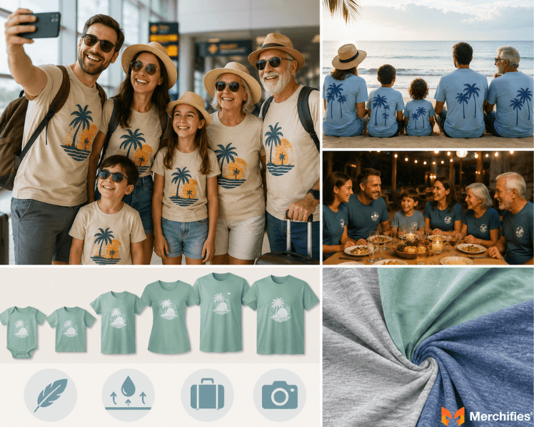 Family Vacation Shirt Ideas: Fun Matching Looks for Your Next Trip