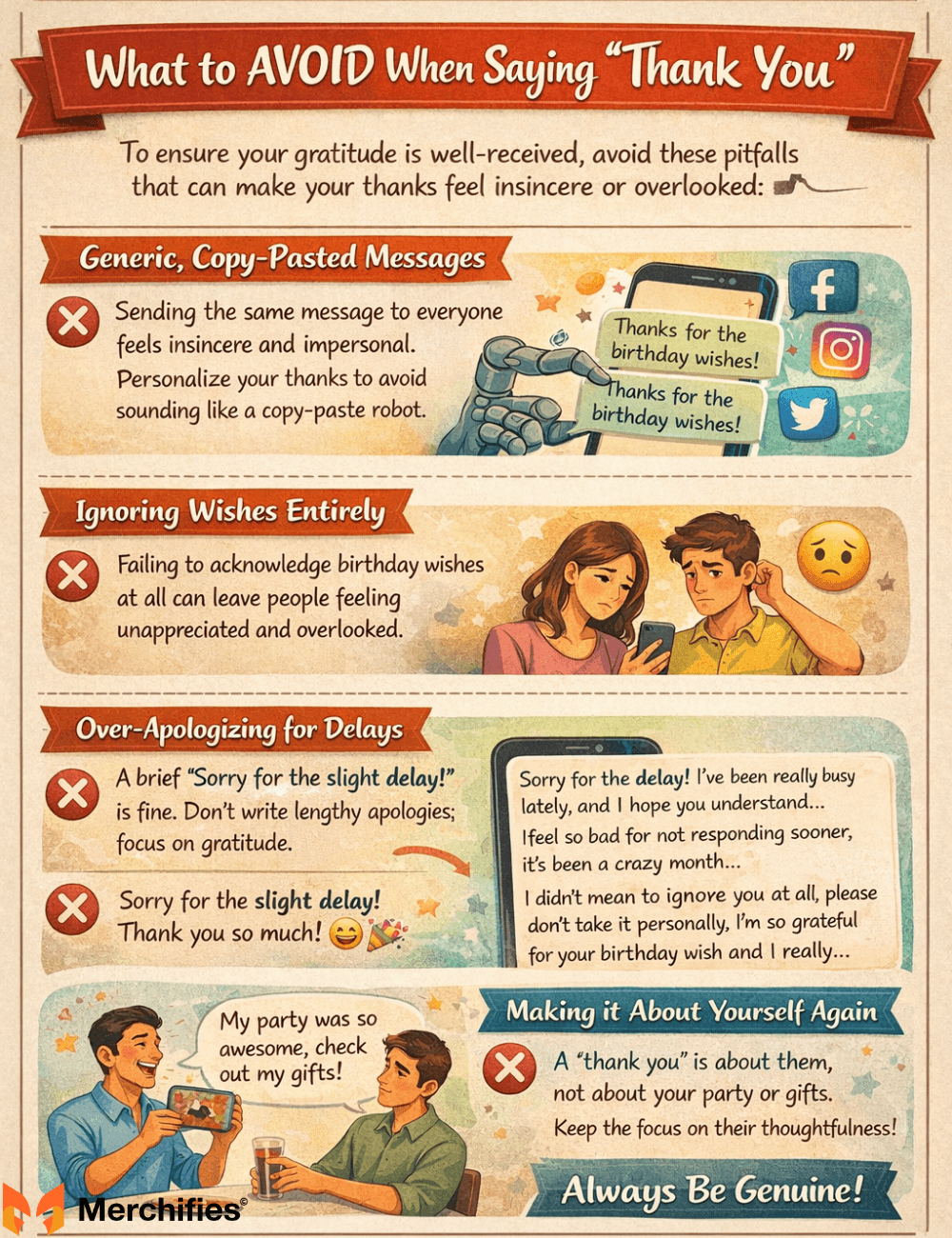 What to AVOID When Saying 'Thank You'