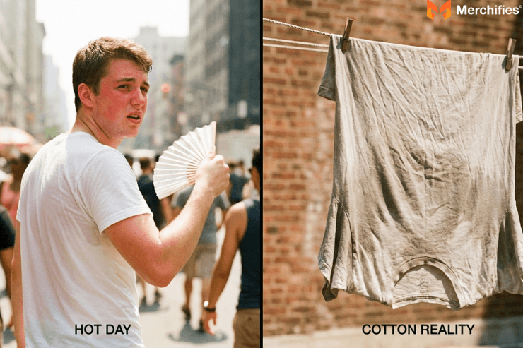 When Cotton Might Not Be Your Best Friend in the Heat