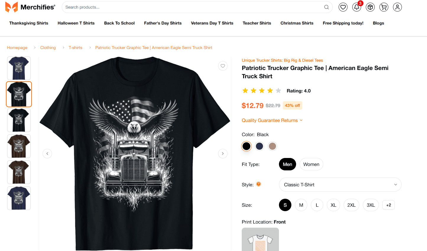 Where to Buy or Create Funny Trucker Shirts