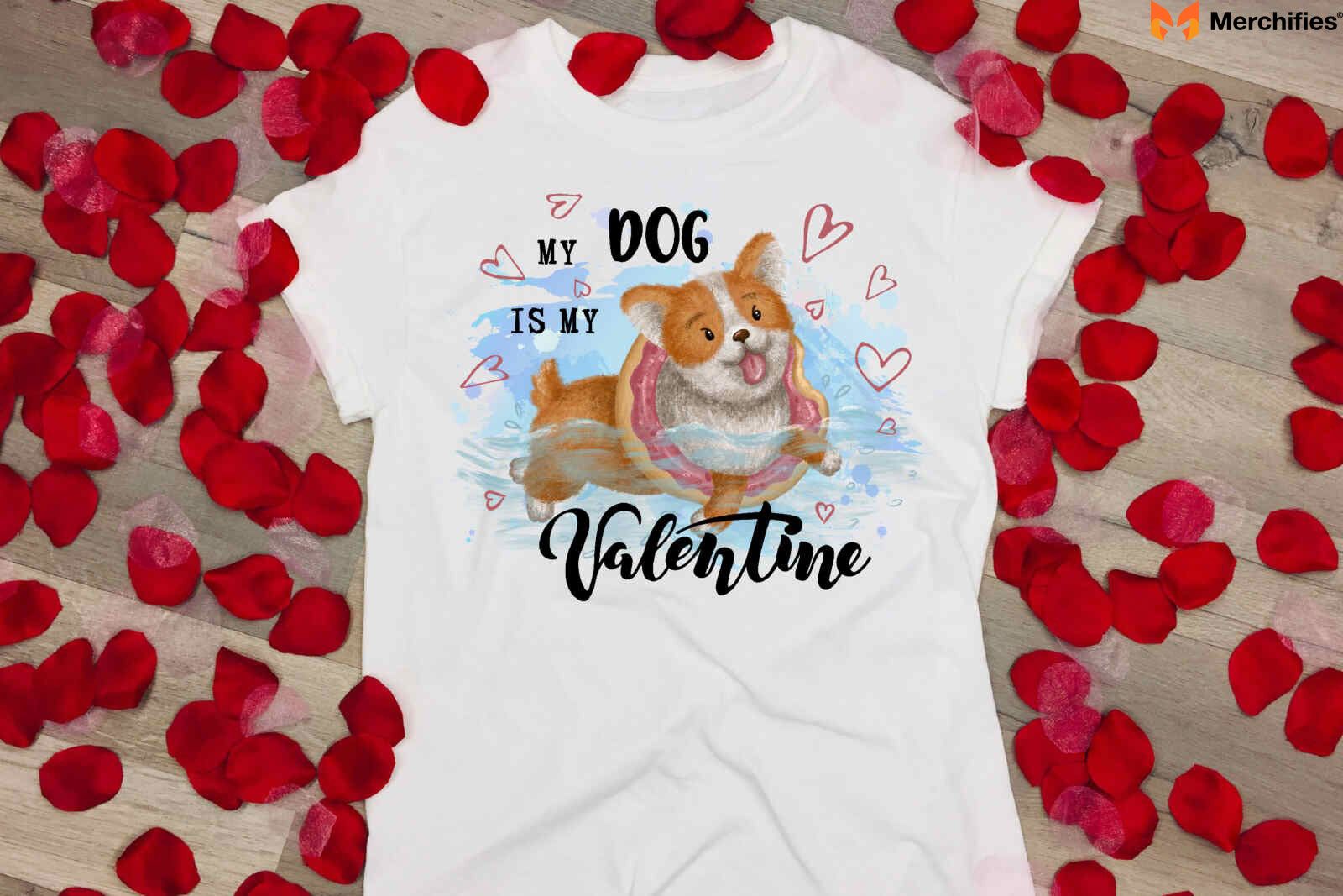 Valentine’s Day Dog Shirts for Couples and Pet Lovers