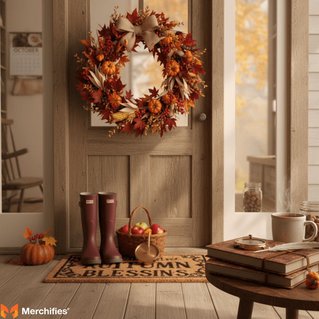 Why a Fall Wreath is Essential for Your Front Door