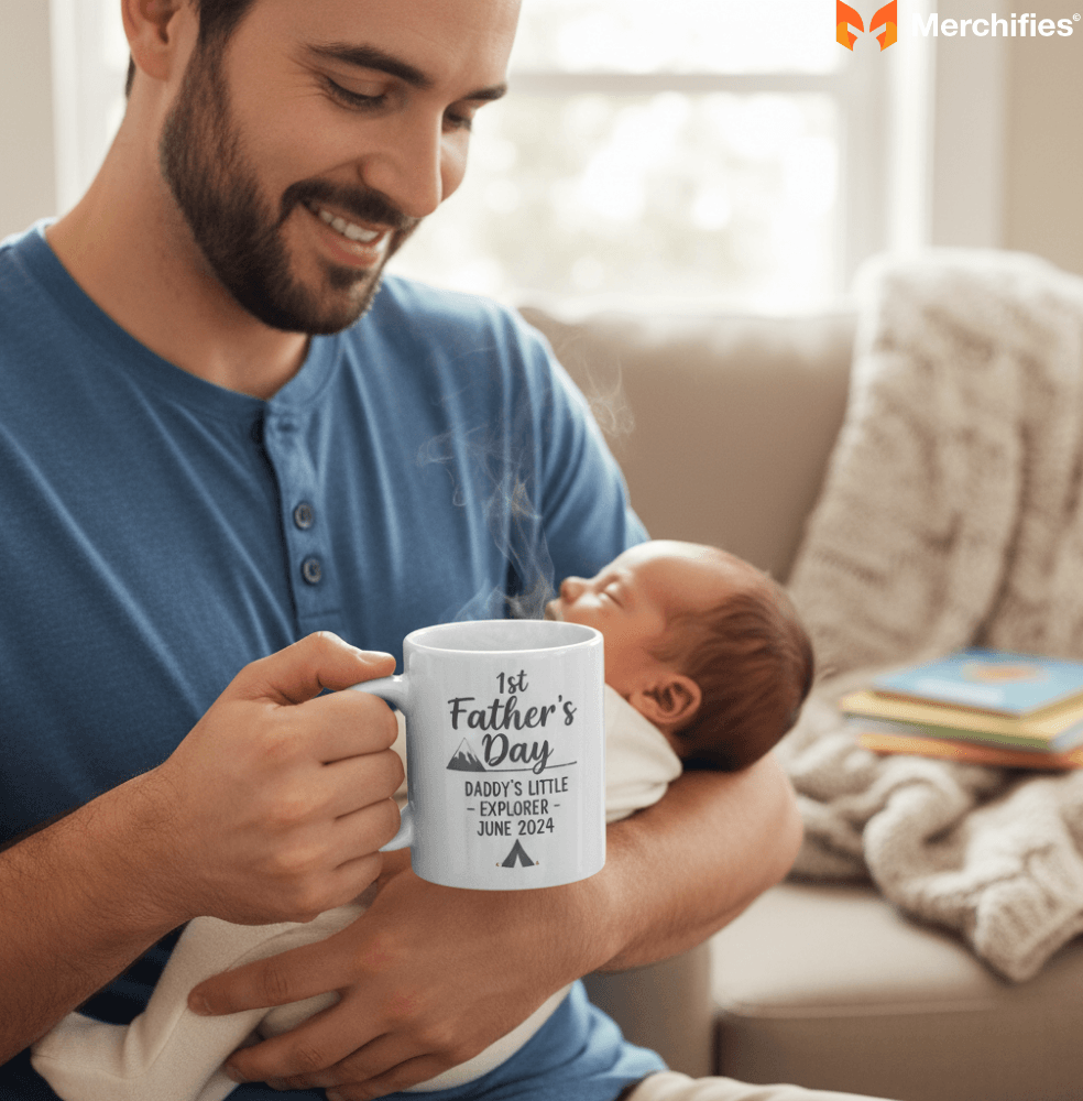 Why a Personalized Mug is the Perfect Keepsake for a New Dad's First Father's Day