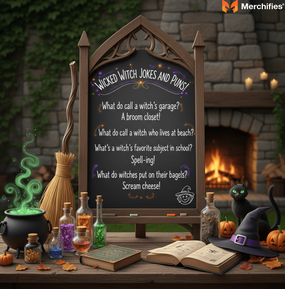 Wicked Witch Jokes and Puns
