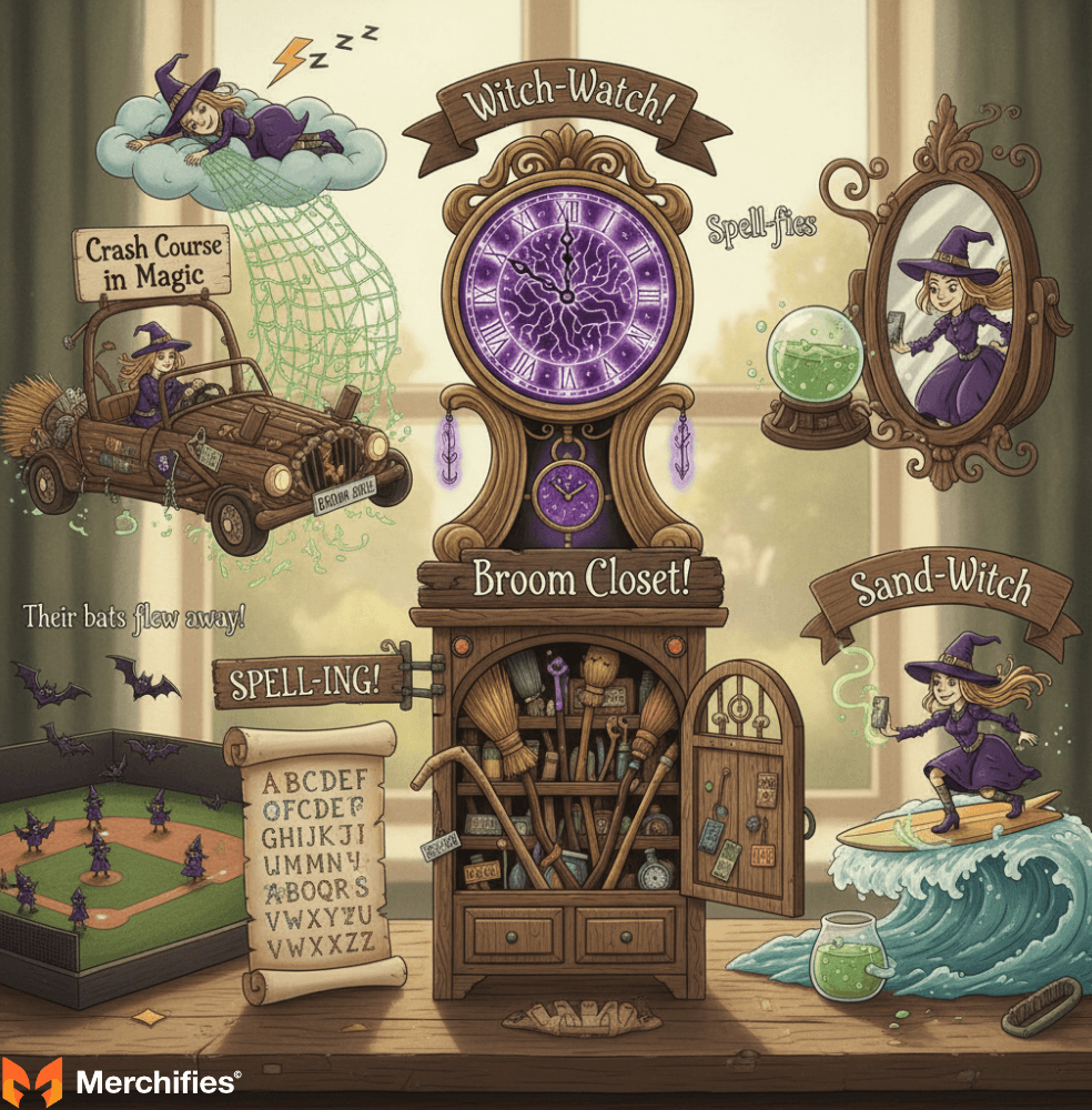 Witchy Wonders Jokes About Witches & Potions