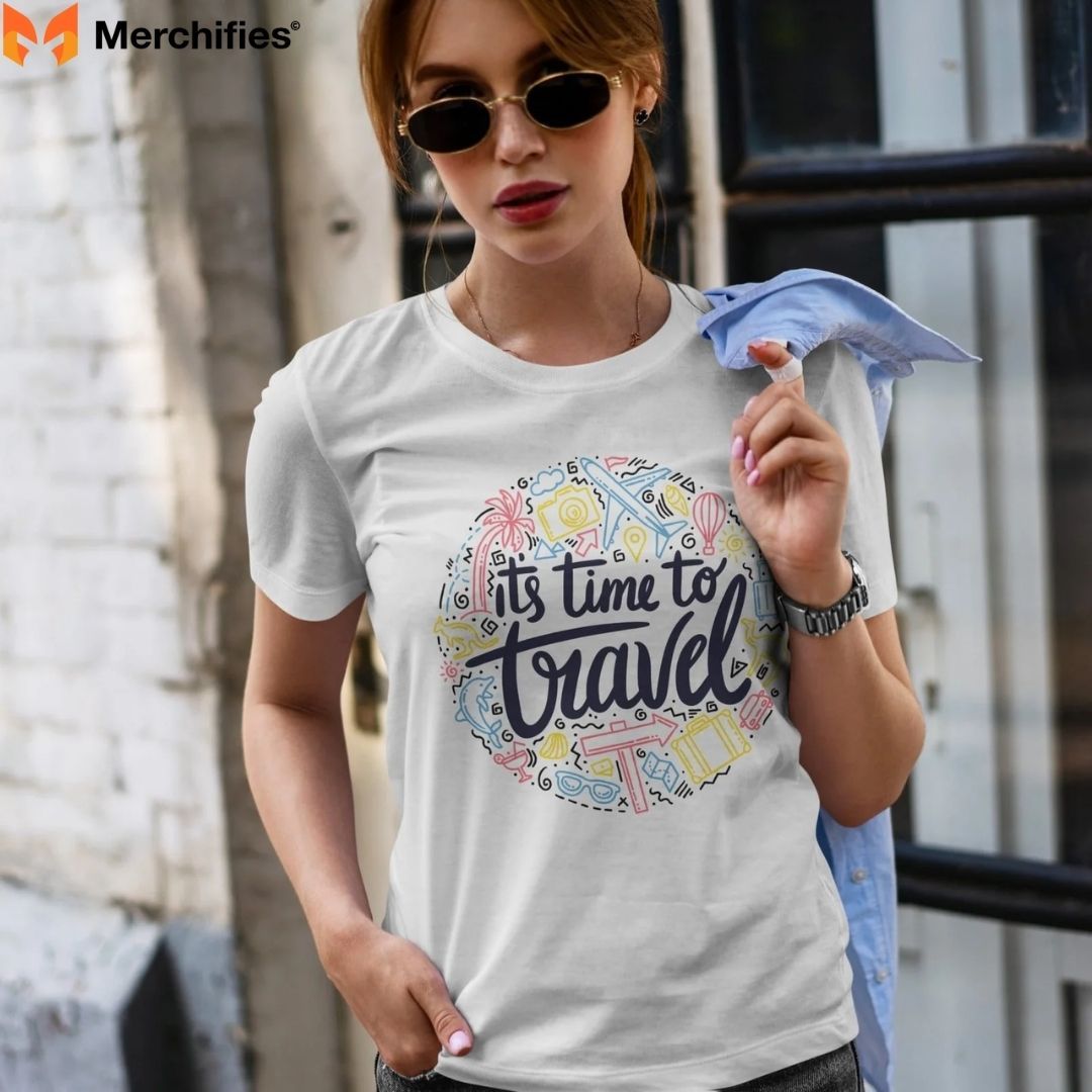 Women’s travel T-shirts built for comfort, style, and adventure.