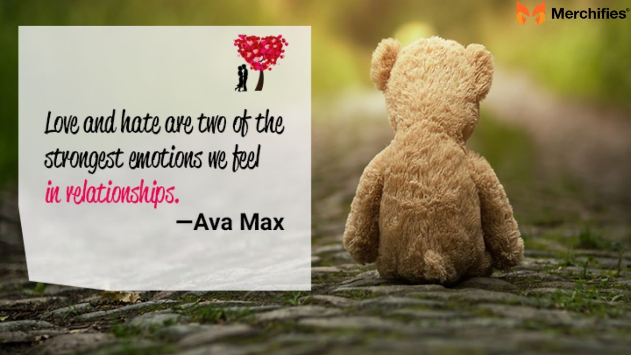 Words that express the pain of love lost and the strength to move forward.