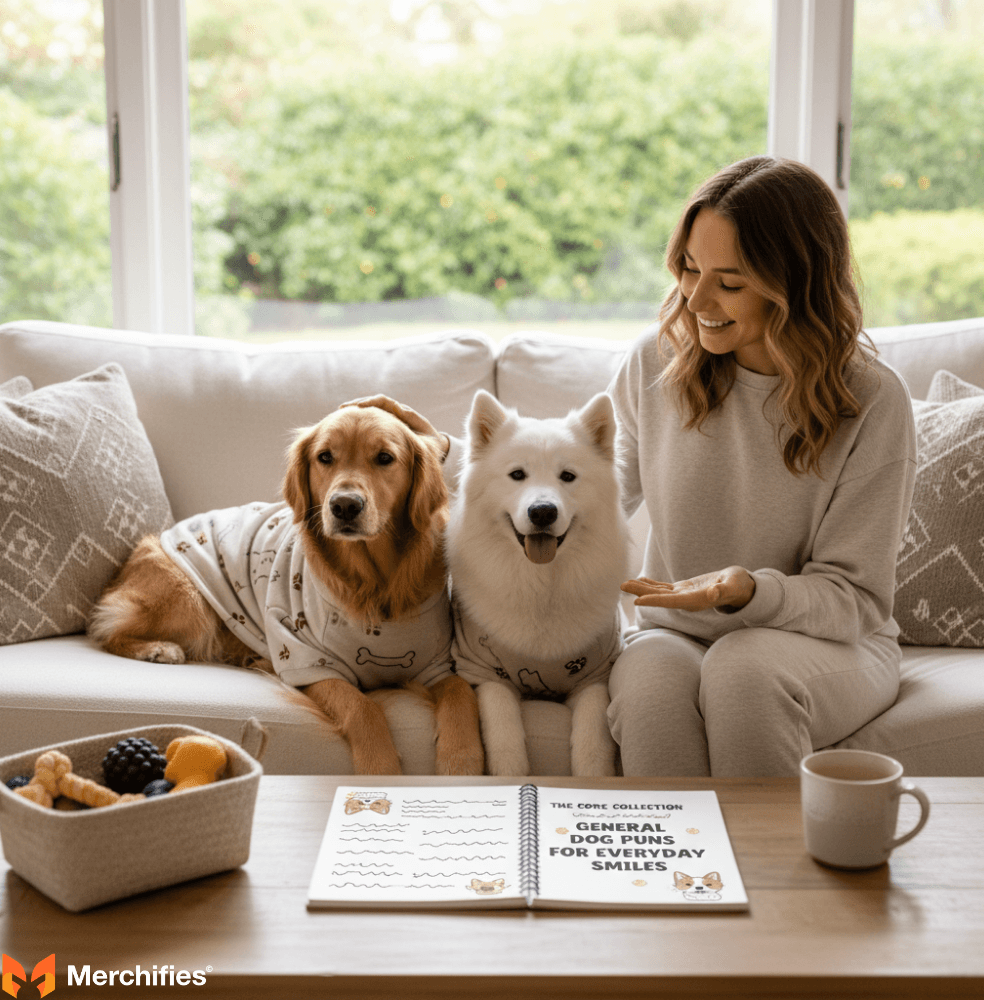 Work & School Puns Lightening the Mood with Canine Comedy