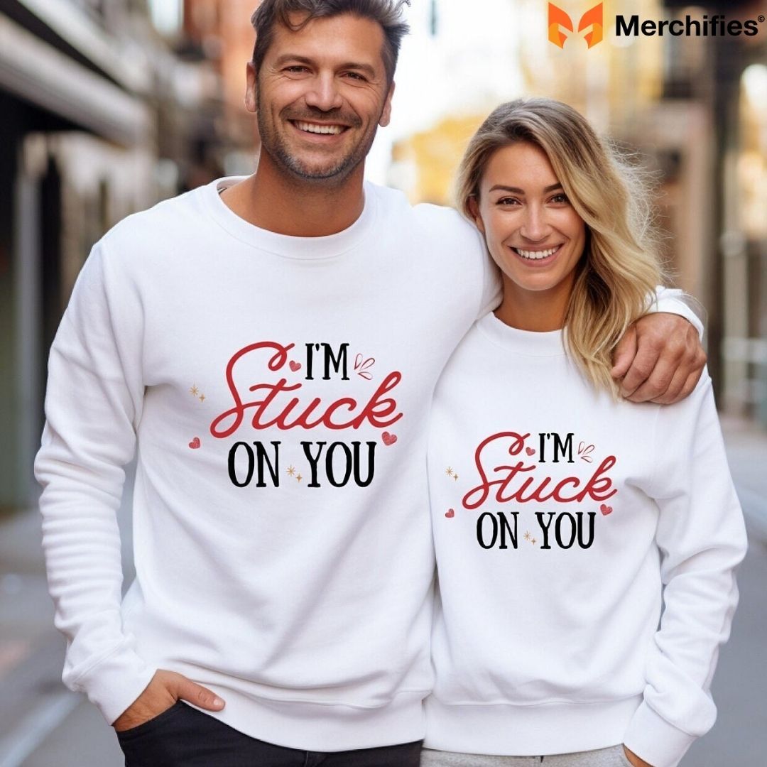 Your complete Valentine T-shirt sizing guide for couples, kids, and family sets.