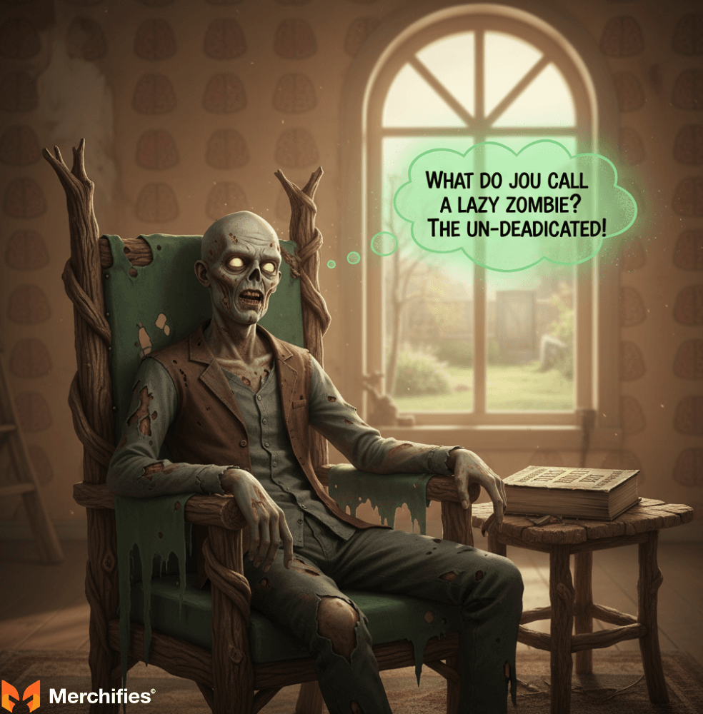 Zombie Zest Undead Humor