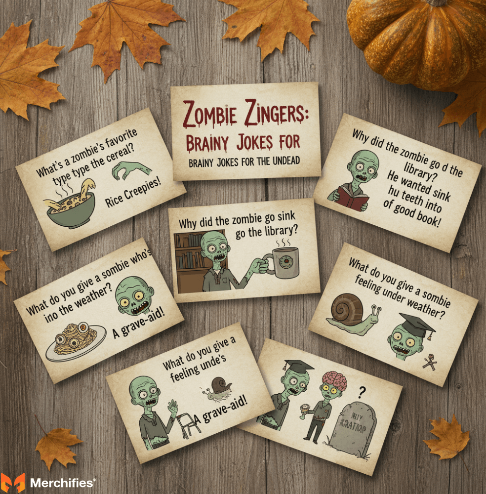 Zombie Zingers Brainy Jokes for the Undead